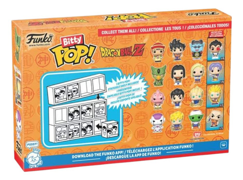 Funko Bitty Pop! Dragon Ball Z - Gohan 4 Pack