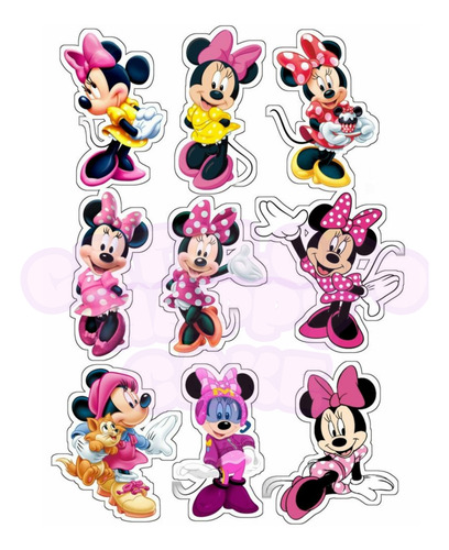 Transfer Gelatina Mickey Minnie Mouse San Valentin