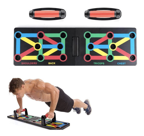 Sistema Push Up Board Rack, Multifunción, Entrenamiento De T