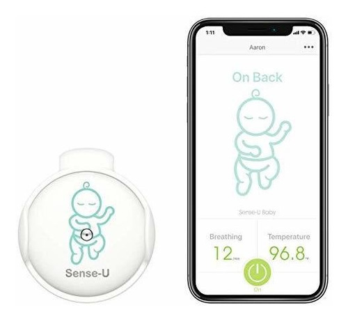Sense-u Baby Monitor Respiración Del Movimiento De