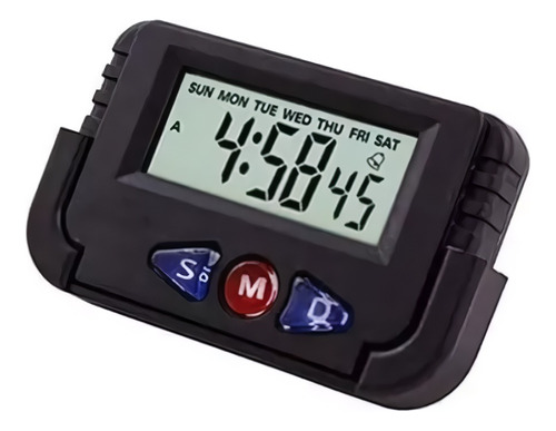 Reloj Digital Portable Automovil Carro Alarma Cronometro 