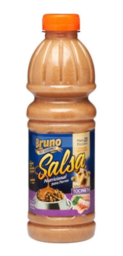 Salsa Nutricional Para Perros Sabor Tocineta Bruno 