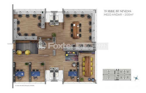 Imagem 17 de 17 de Sala / Conjunto Comercial, 200.23 M², Tristeza - 210143