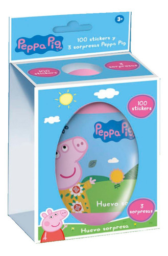 Huevo Sorpresa Grande 12cm Peppa Pig