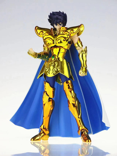 Figura Caballeros Del Zodiaco Aiolia De Leo Con Cabeza Ikki.