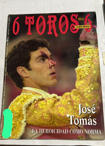 Revista 6 Toros 6 Número 303 José Tomas S8 (Usado)
