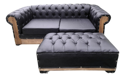 Sillon Chesterfield 2 Cuerpos Talampaya Colores