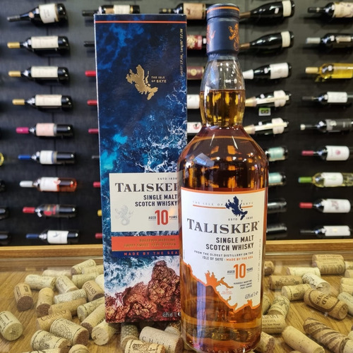 Whisky Single Malt Talisker 10 Anos 1l