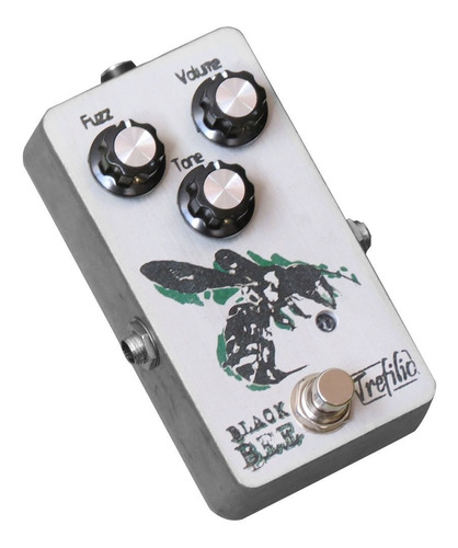 Pedal Para Guitarra Fuzz Black Bee Trefilio Handmade