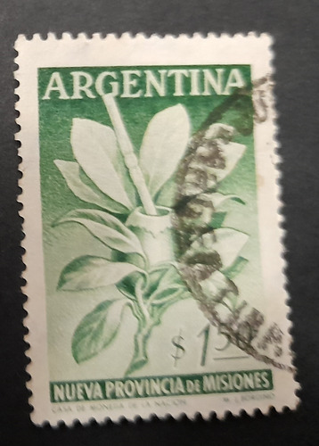 Sello Argentina - 1956 Nuevas Provincias Misiones