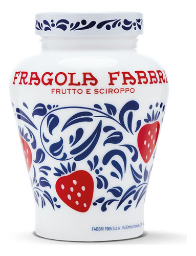 Morangos Silvestres Italianos Em Calda Fragola Fabbri 600g