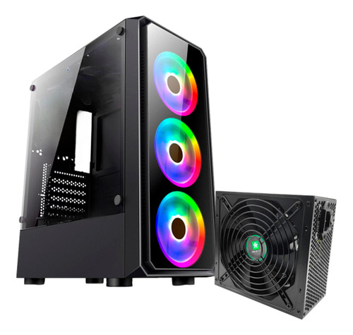 Pc Armada Gamer Amd Ryzen 5 5600gt 16gb Ssd480gb 750w 80plus