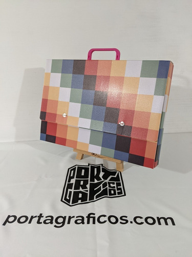 Imagen 2 de 3 de Portaplanos Marca: Portagráficos Mod. Cuadros / Tabloide