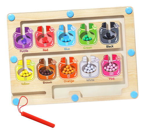 Juego De Conteo , Laberinto De Colores Y Números,
