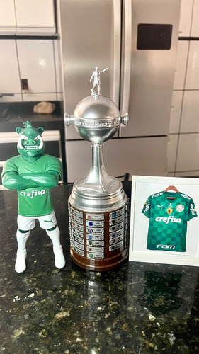Miniatura Taça Libertadores Da América+mascote+quadro