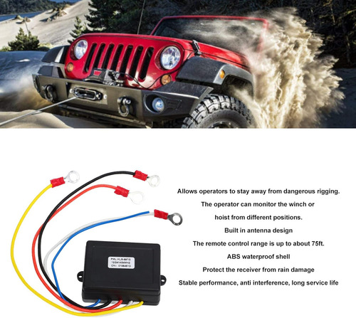 Kit Control Remoto Cabrestante Universal Aries