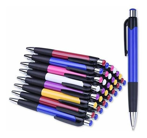 Esfero - Bulk Pens Sikao Tip-top Retractable Ballpoint Pens 