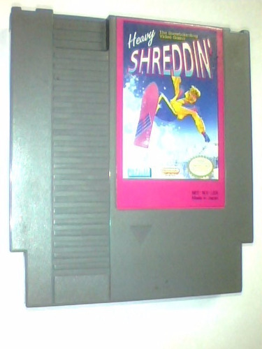 Heavy Shreddin - Nintendo Nes Original