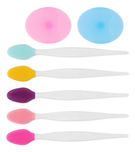 Cepillo Facial De Silicona Para Limpieza Facial, Limpiador D