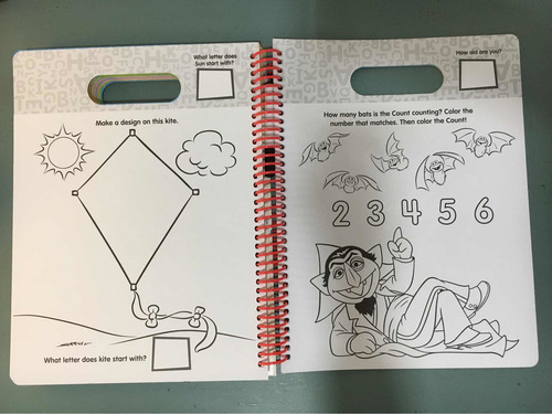 Libro Inglés Write And Wipe Escribe Y Borra - Plaza Sésamo