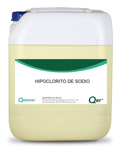 Hipoclorito De Sodio Al 13.5%  20 Litros 
