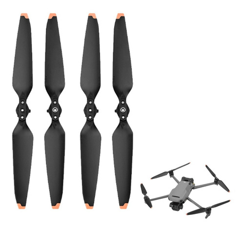 Kit 4 Helices Para Drone Dji Mavic 3 Jogo Completo Reposiçao