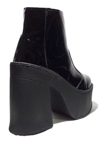 Imagen 3 de 4 de Botas Touch Charol Black