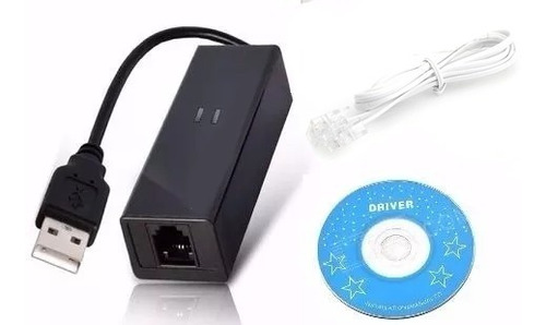 Fax Modem Externo Usb 2.0 56k V.92/v.90