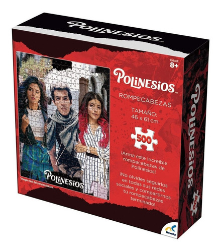 Rompecabezas Novelty Corp Los Polinesios JCA-2877N de 500 piezas