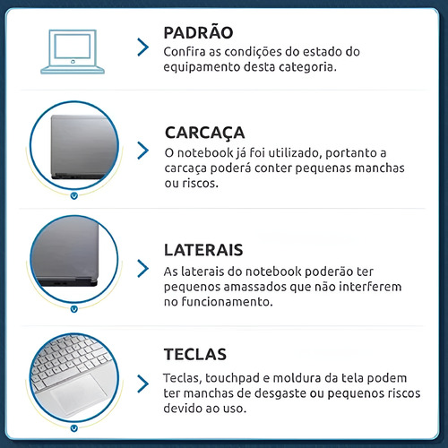 Notebook Barato Intel I7 + 16gb De Ram Ssd 240gb Windows 10 (Recondicionado)