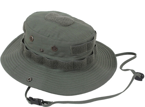 Pava Rothco Con Velcros Tactical Boonie Hat Velcro Oliva