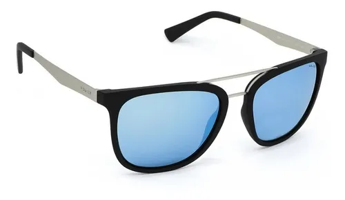 Lentes De Sol Azules Espejados De Marca Originales