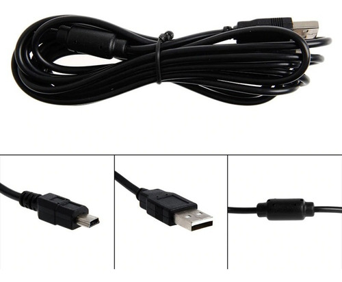 Imagen 2 de 3 de Cable Usb Para Cargar Controles De Paly 3
