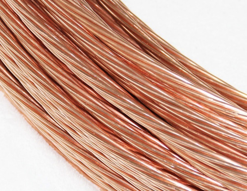 Cabo Cobre Nu 50mm Aterramento 2 A 7 Fios 40 Metros Eurobras
