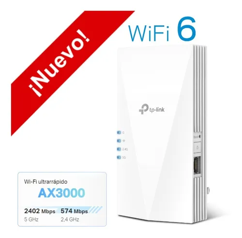 Extensor Repetidor Wifi 6 Gigabit Dual Band Tp-link Re700x