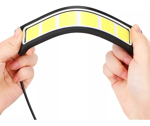 Luz Led Circulacion Diurna Flexible Impermeable Drl Tunning