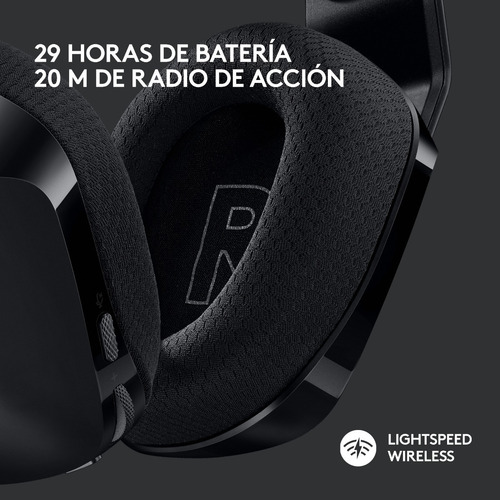Imagen 5 de 11 de Audífonos gamer inalámbricos Logitech G Series G733 negro con luz rgb LED