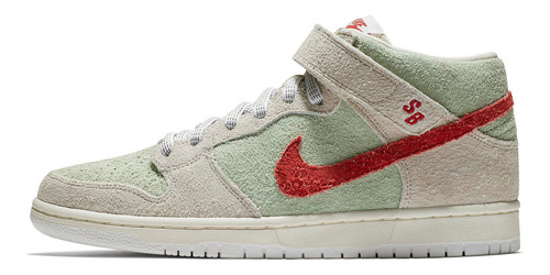 Zapatillas Nike Sb Dunk Mid White Widow Urbano Aq2207-163   