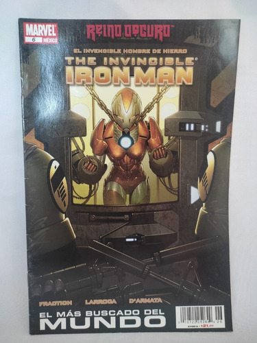 The Invincible Iron Man 06 Reino Oscuro Editorial Televisa