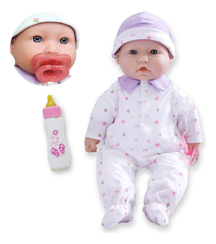 Jc Toys La Baby - Muñeca Bebé Caucásica De 16 Pulgadas C