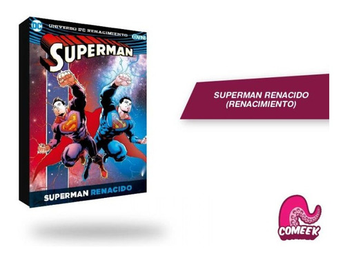 Imagen 1 de 2 de Comic Superman Renacido Rebirth Más Extras Dc Comics