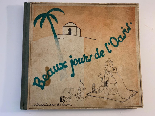 Antiguo Libro De Caricaturas Belgas. Tipo Tintin De Bélgica