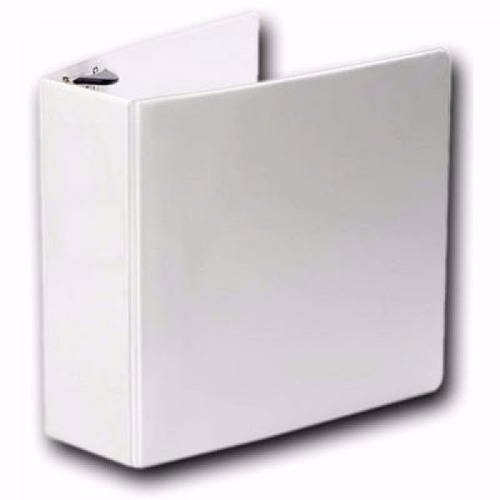 Carpeta Vinil Carta 3 Pulgadas Kinera Blanca Arillo En O