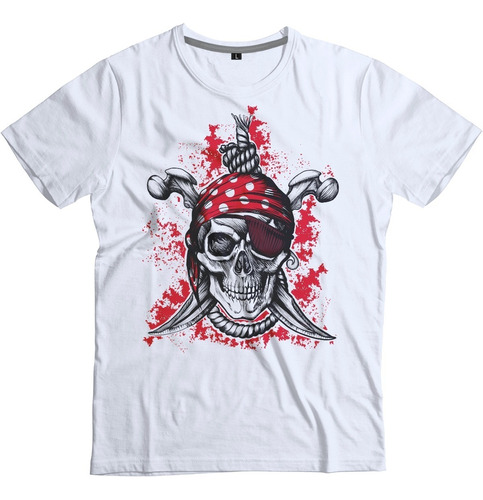 Remeras Estampadas Sublimadas Personalizadas D0056 Pirata Sk