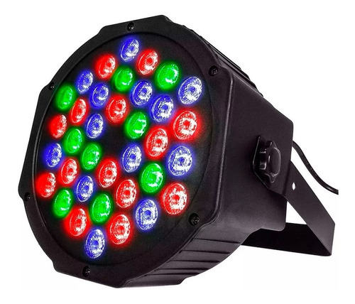 Proton Led Par 36 Led Alta Luminosidad Rgb Audioritmico Dmx