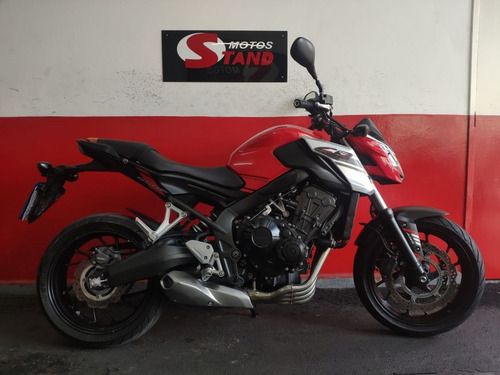 Honda Cb 650 F 650f Cb650f Abs 2018 Vermelha Vermelho
