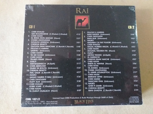 Cd Rai - Musica Del Mundo 2cd