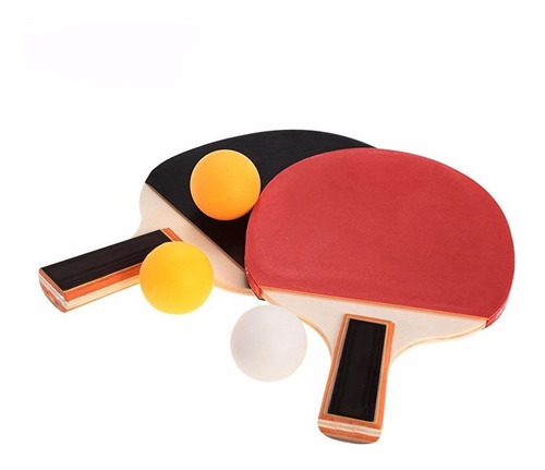 Paletas De Ping Pong Con 3 Pelotas De Regalo!!