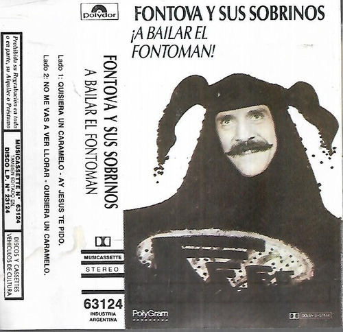 Fontova Y Sus Sobrinos Album ¡a Bailar El Fontoman! Cassette
