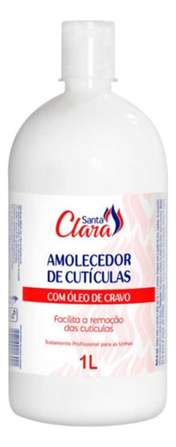 Amolecedor De Cutículas Óleo De Cravo 1l Santa Clara